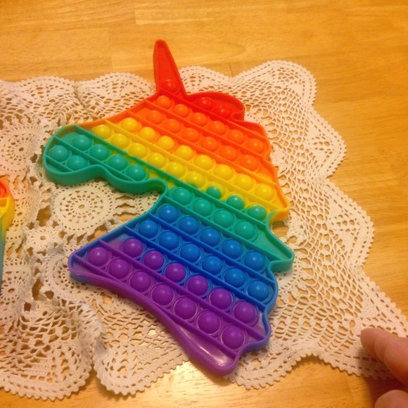 Unicorn and Spaceman Fidgit Toys, popits, bubble toys - Picture 4 of 4